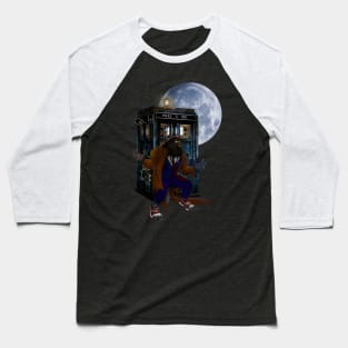 10th Doctor Bad Wolf Werewolves Baseball T-Shirt